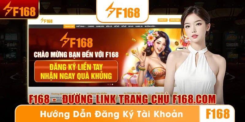 Các bước đăng ký tài khoản F168 vô cùng đơn giản