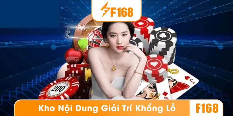 F168 sở hữu kho game cá cược đa dạng chất lượng