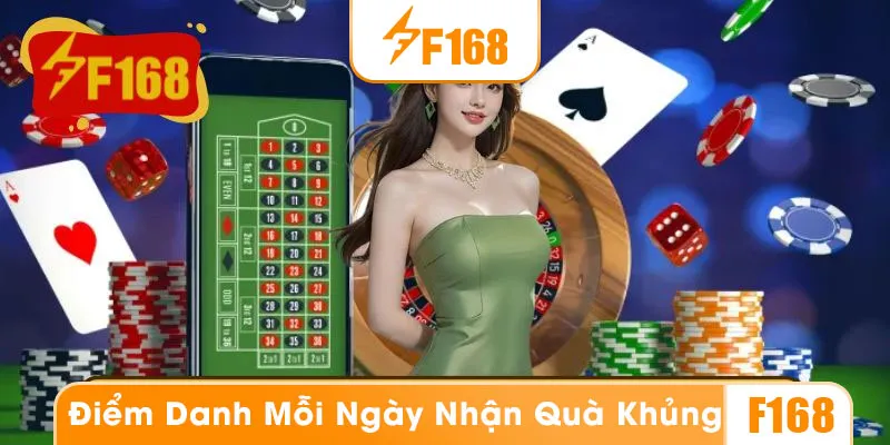 Điểm danh mỗi ngày nhận quà khủng từ nhà cái