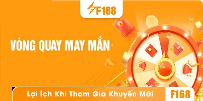 Người chơi nhận nhiều lợi ích khi tham gia các chương trình khuyến mãi F168